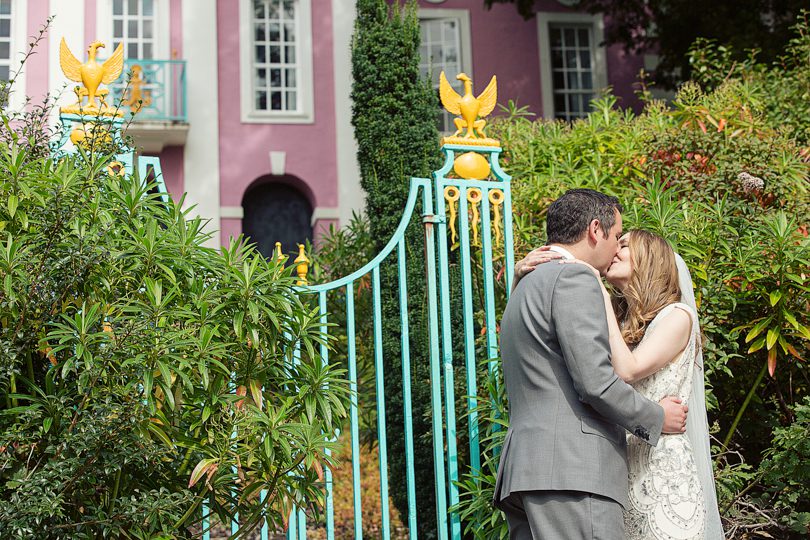 Andrew and Hannah Portmeirion Wedding Photography-26